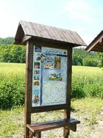 Místo zastavení pod korunou stromu